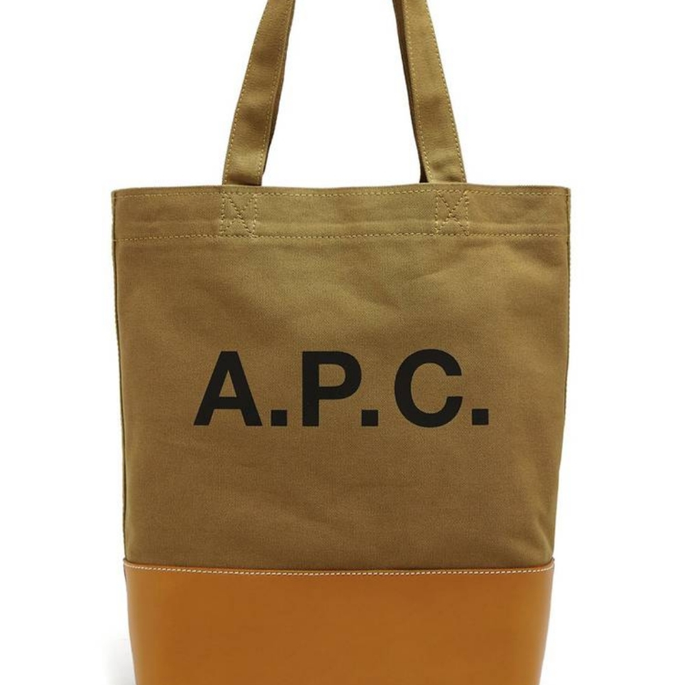 A.P.C. Axelle logo tote bag purse Unisex